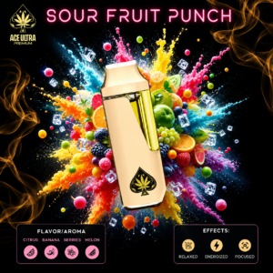 Sour Fruit Punch Ace Ultra Mini Gen 4 – 2G Hybrid Disposable Vape