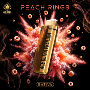 Peach Rings Ace Ultra Premium Gold – 2G Diamond Sauce Disposables