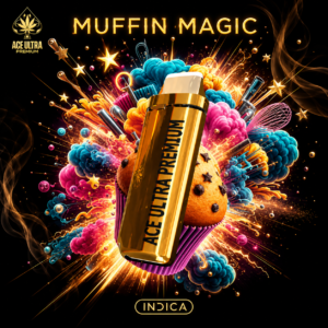 Muffin Magic Ace Ultra Premium Gold – 2G Diamond Sauce Disposables