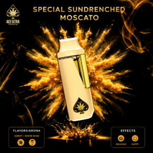 Special Sundrenched Moscato Ace Ultra Mini Gen 4 – 2G Indica Disposable Vape